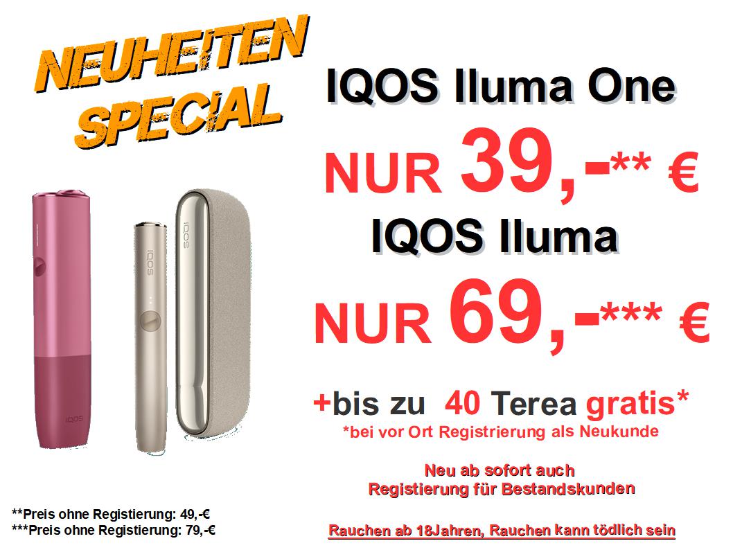 Neu – IQOS ILUMA und Terea im Angebot – Theaterkasse im Märkischen